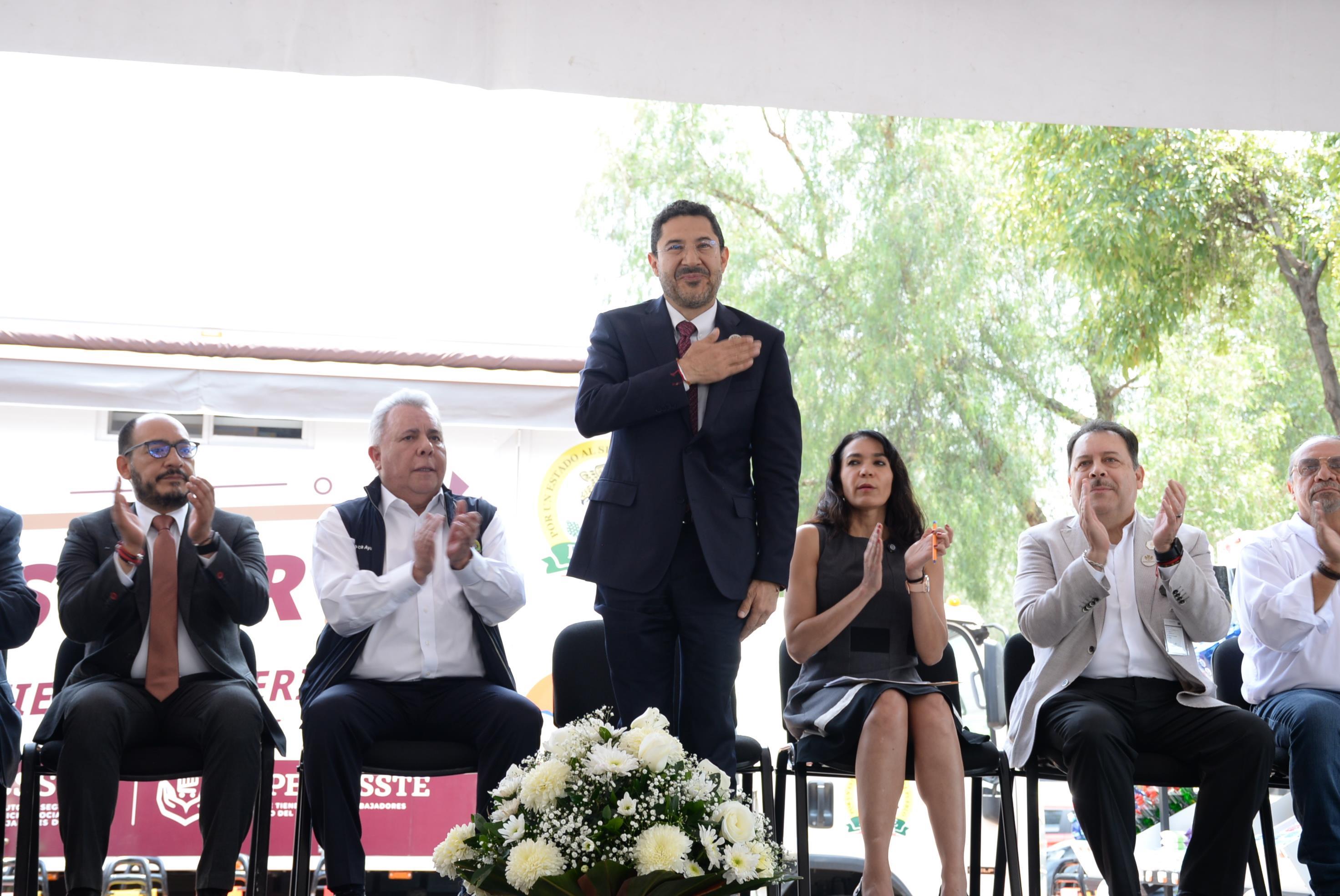 Inauguración de la Nueva Unidad de superISSSTE, en los almacenes, San Fernando No. 547